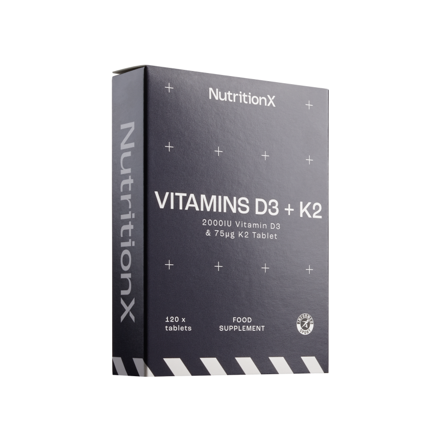 Vitamins D3 + K2 