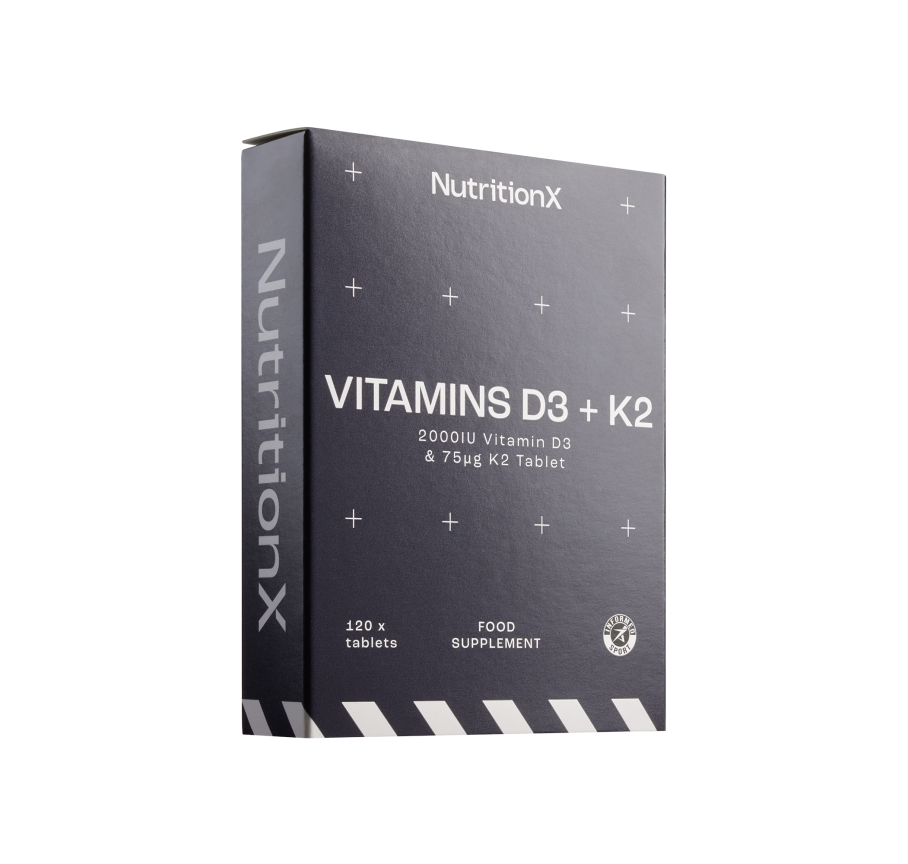 Vitamins D3 + K2 